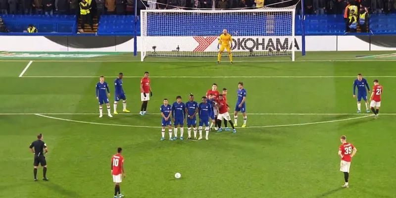 Tình huống sút Free Kick hấp dẫn